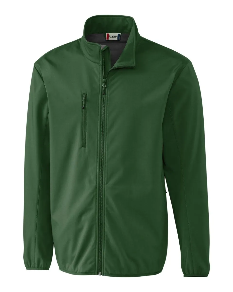 Clique Men's Trail Stretch Softshell Full Zip Jacket
