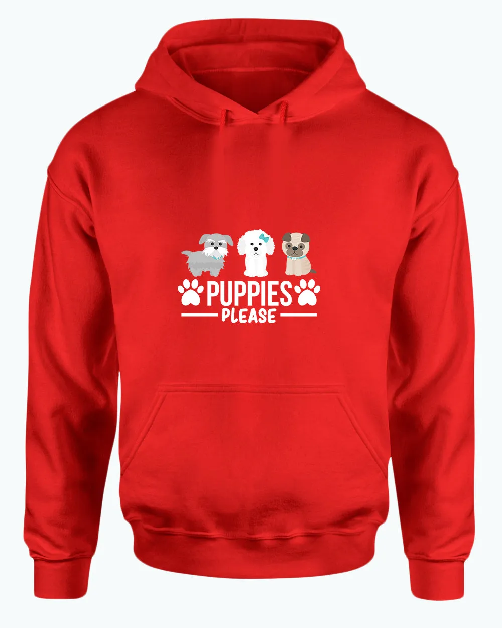 Puppies Please hoodie, Dog lover hoodies