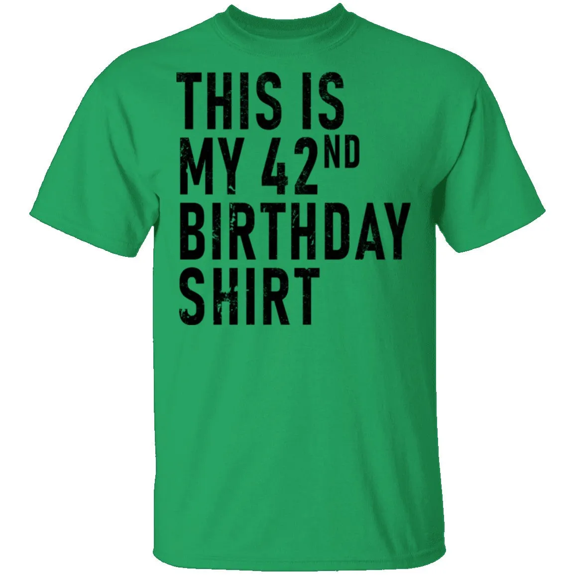 This Is My 42th Birthday Shirt T-Shirt