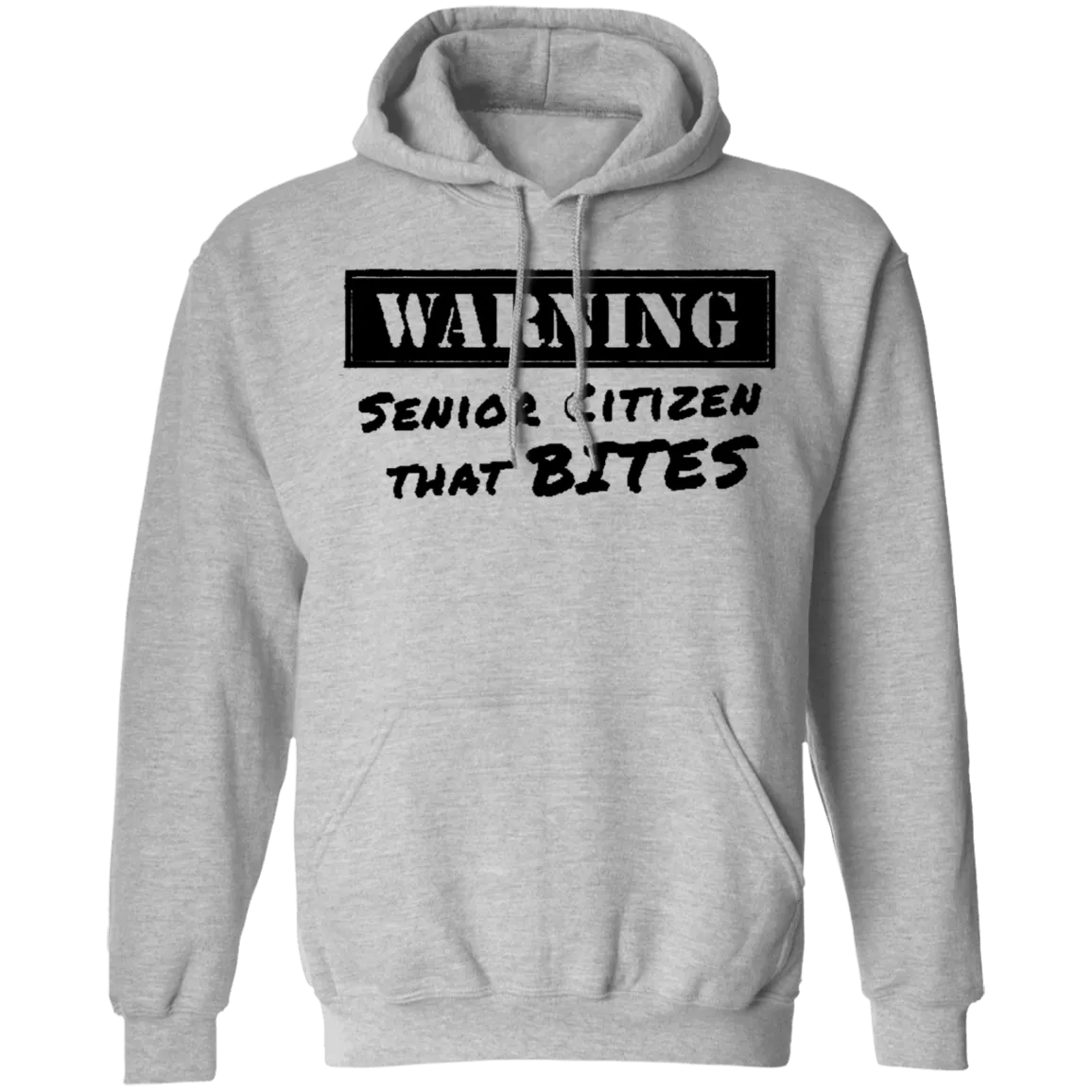 Warning Senior Citizen That Bites T-Shirt