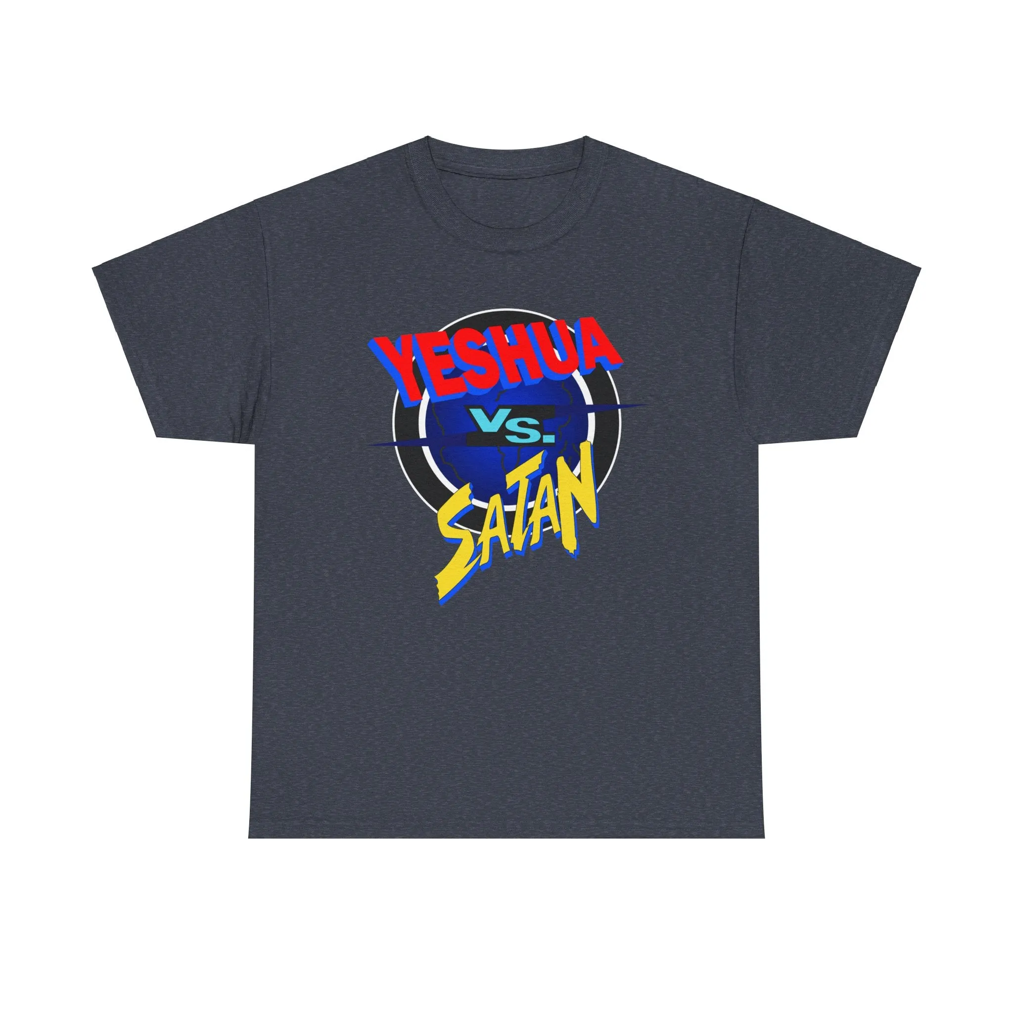 Yeshua vs Satan Unisex Heavy Cotton Tee